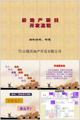 房地产项目开发流程教材(PPT 41页)